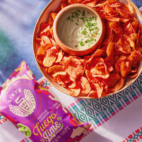 Siete Small Batch Fuego Lime Potato Chips