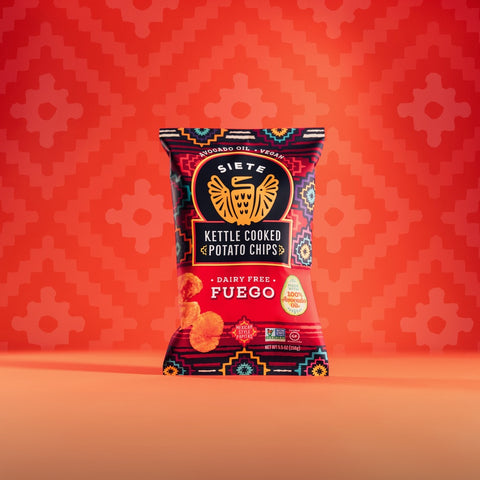 Siete Kettle Cooked Fuego Potato Chips 