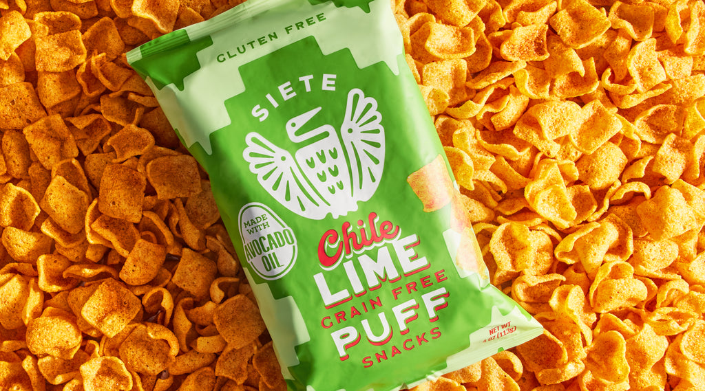 Siete Foods Grain Free Chile Lime Puff Snacks