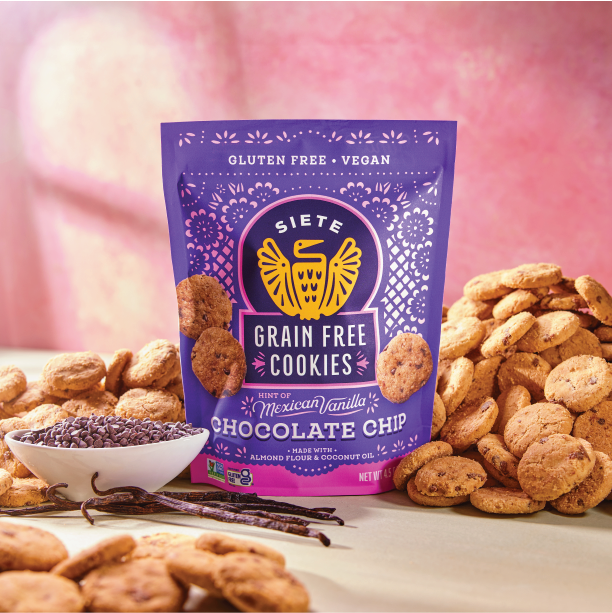 Siete Foods Mexican Vanilla Chocolate Chip Cookies