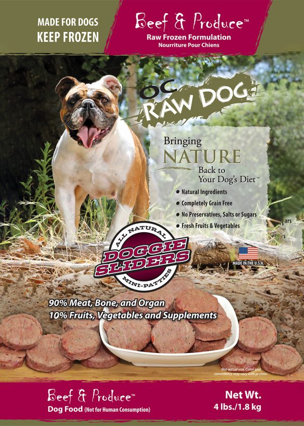 is frozen raw meat good for dogs