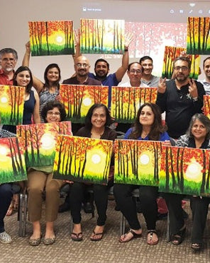 Paint and Wine Houston | Cork n Canvas Houston