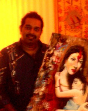 Contemporary Indian Artist Houston