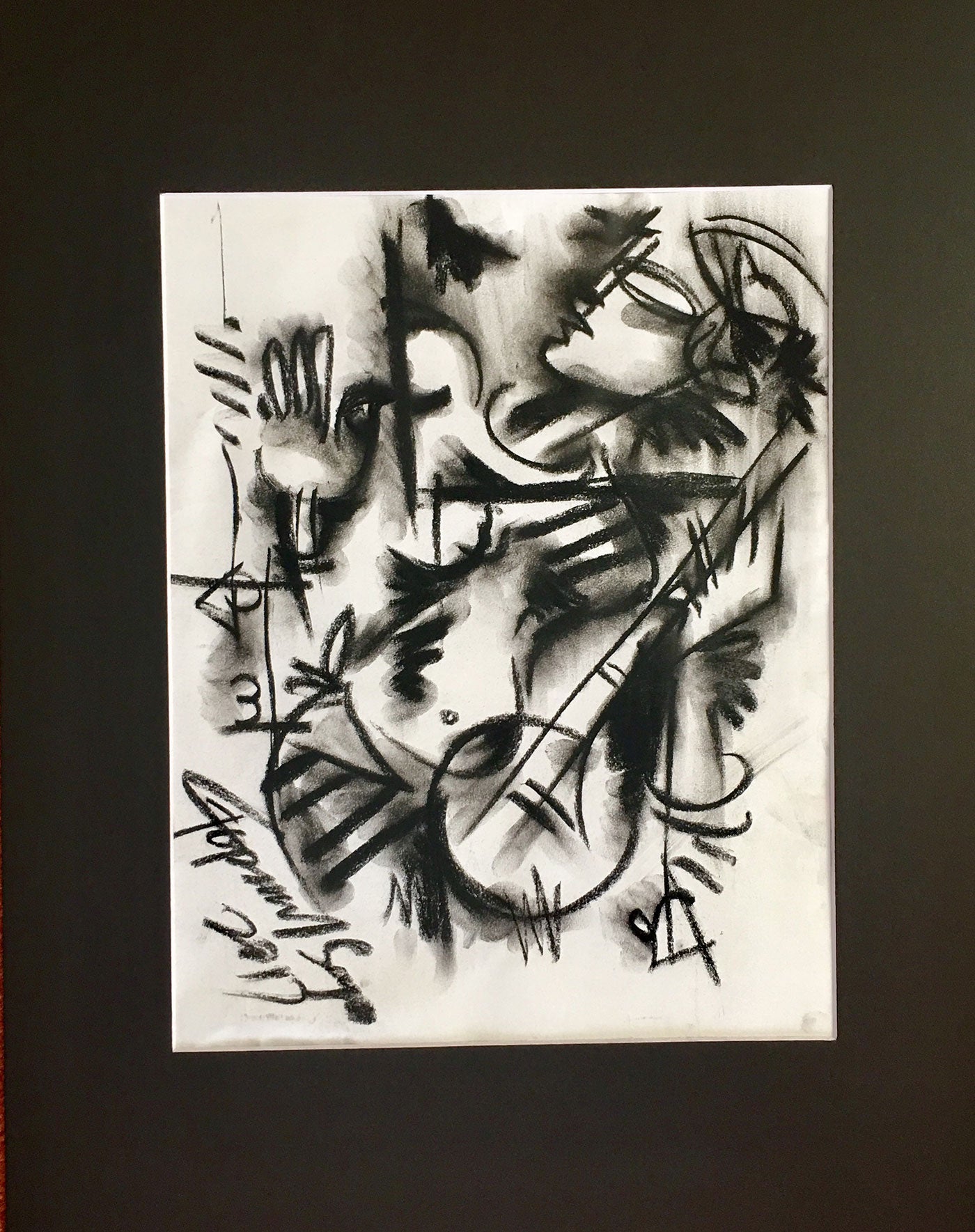 Contemporary Indian Art Houston | Charcoal Sketch | Gopaal Seyn