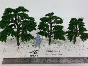 BDT Trees S0023-05 - All Scale - Plastic Jing tree-105 color - 10/pk