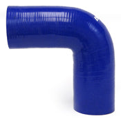 HPS 1/4 inch High Temp Reinforced Silicone 90 Degree Elbow Coupler Hoses Blue