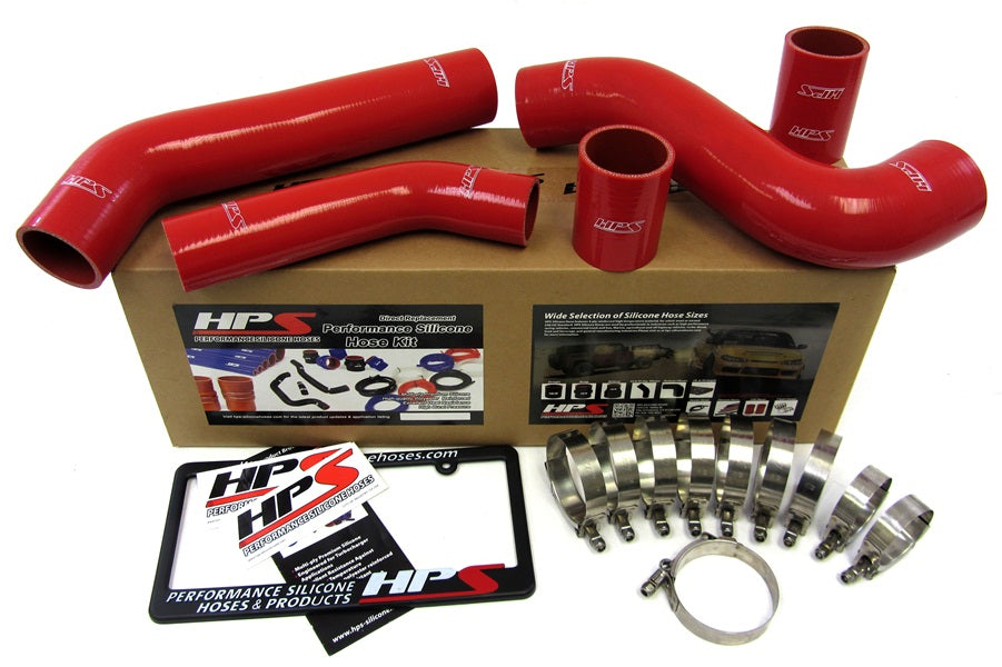 HPS Blue Silicone Intercooler Hose Kit Mitsubishi 03-07 Lancer EVO