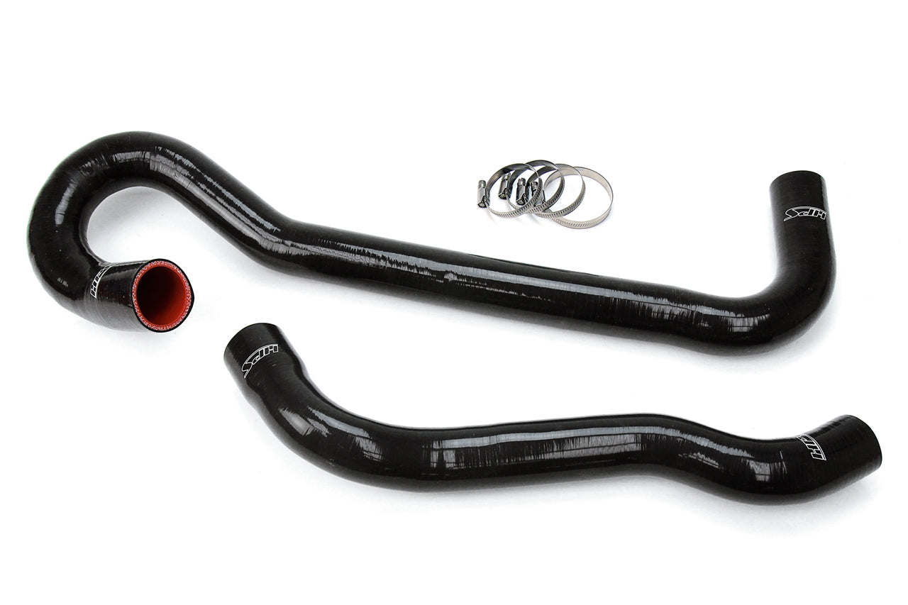 HPS Black YJ Silicone Radiator Hose Kit Coolant OEM Replacement 57