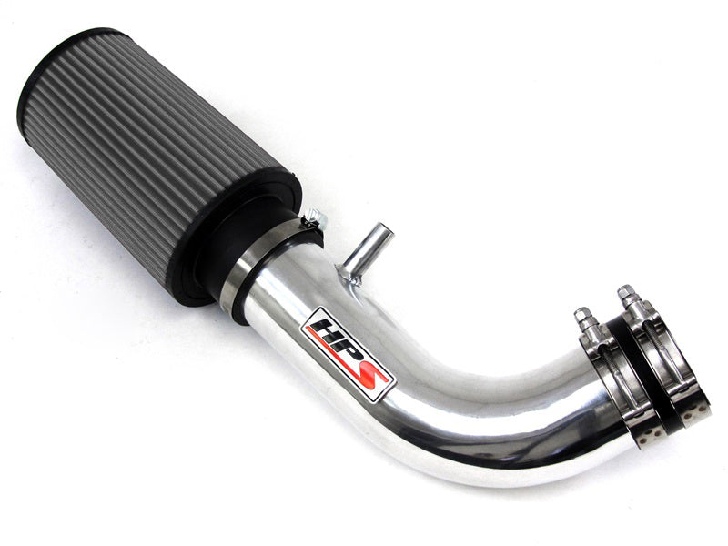 HPS Cold Air Shortram Intake Kit 2007-2011 Jeep Wrangler  V6 Polish  827-300P - HPS Performance Products