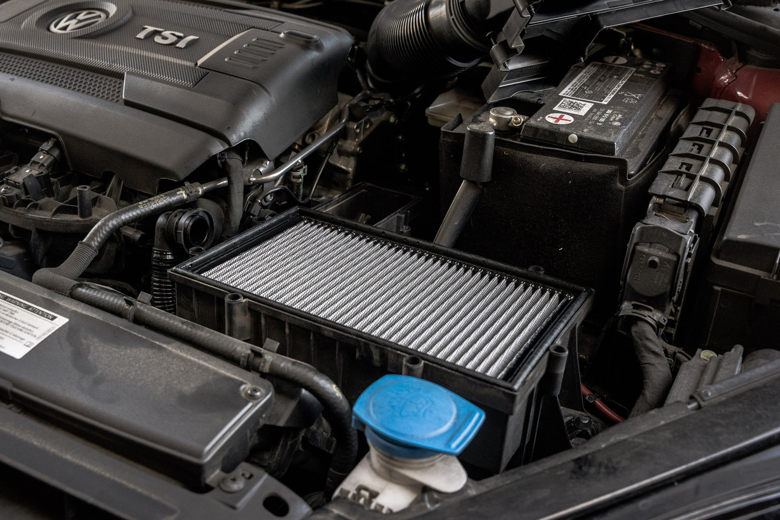 HPS Drop In Panel High Flow Air Filter 15-19 Volkswagen Golf SportWagen  1.8L Turbo HPS-457315 - HPS Performance