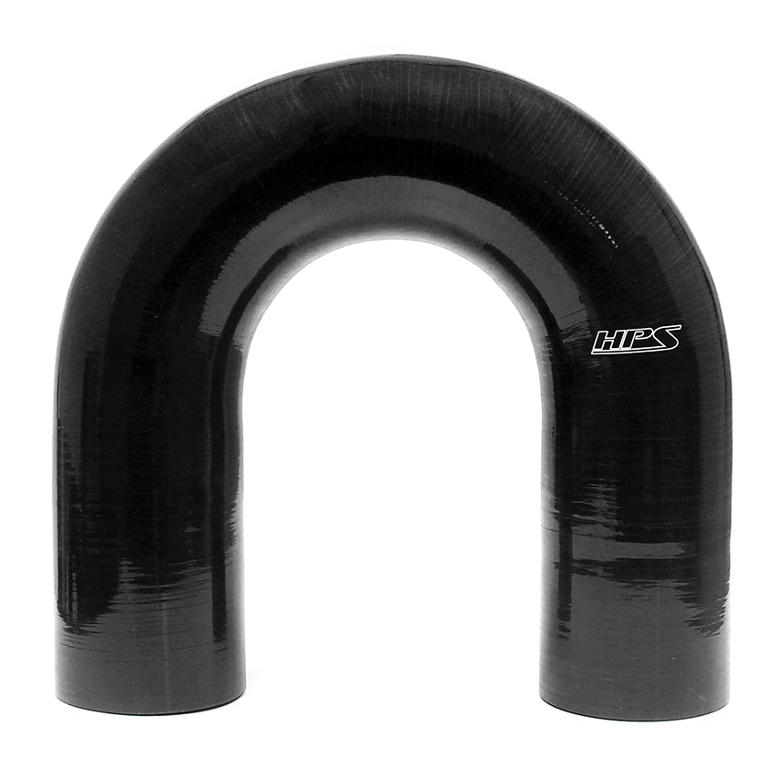 TMKOOL 4-Ply Reinforced High Temperature 2 to 3 ID 45 Degree Elbow  Reducer Coupler Silicone Hose (BLACK, 2-3)