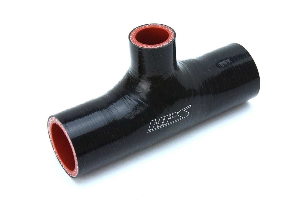 HPS 3/8 FKM Lined High Temperature Reinforced Silicone Hose Black fuel oil  resistant viton fluorocarbon fluorolined 9.5mm - HPS Performance