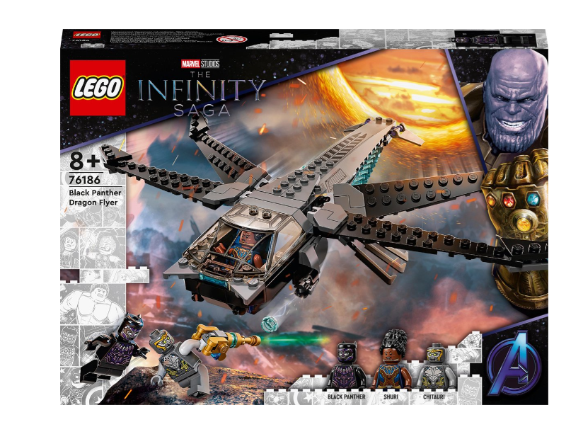 Lego Marvel Avengers Black Panther Dragon Flyer - 76186 – Mohanjo