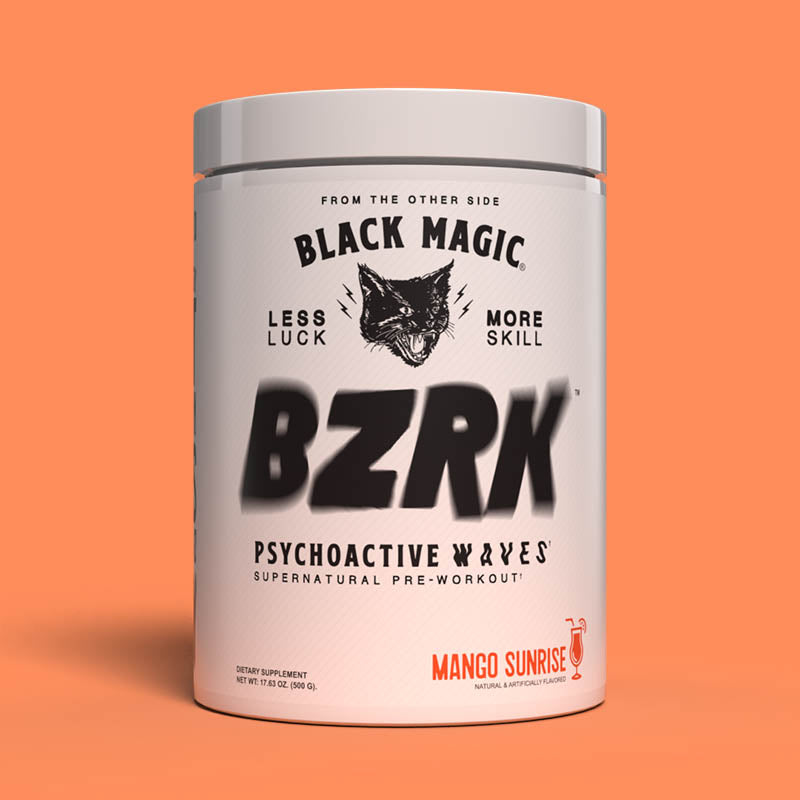 BZRK High Potency Pre-Workout: Supreme Energy & Focus, 25 Servings - Black Magic Supply product image