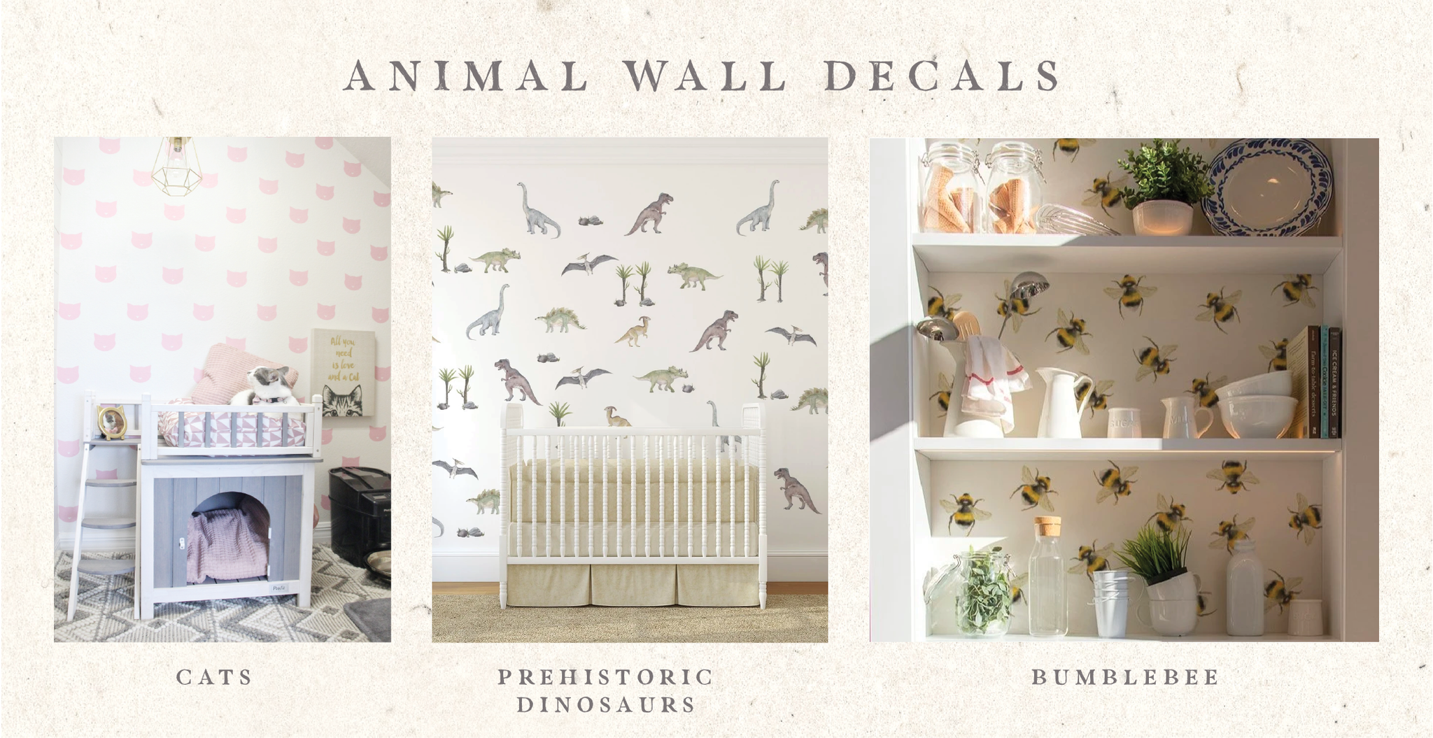 Animal wall decals