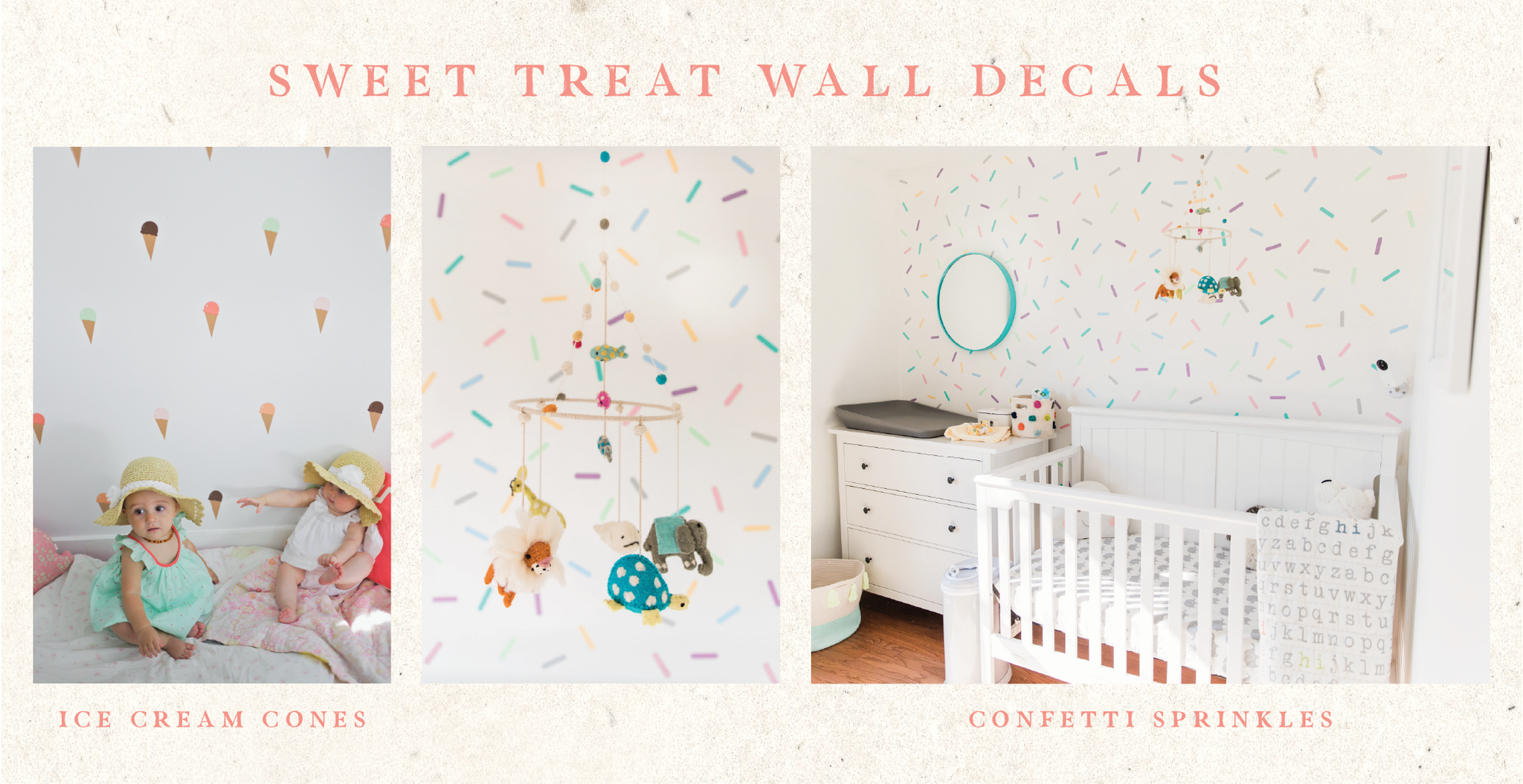 Sweet treat wall decals