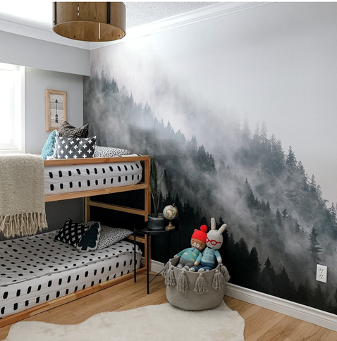 Misty Mountain Mural