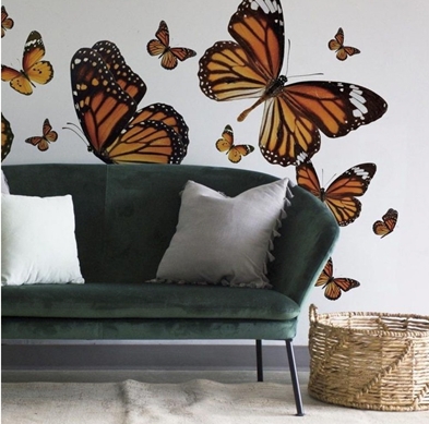 Madam Butterfly Wall Decals