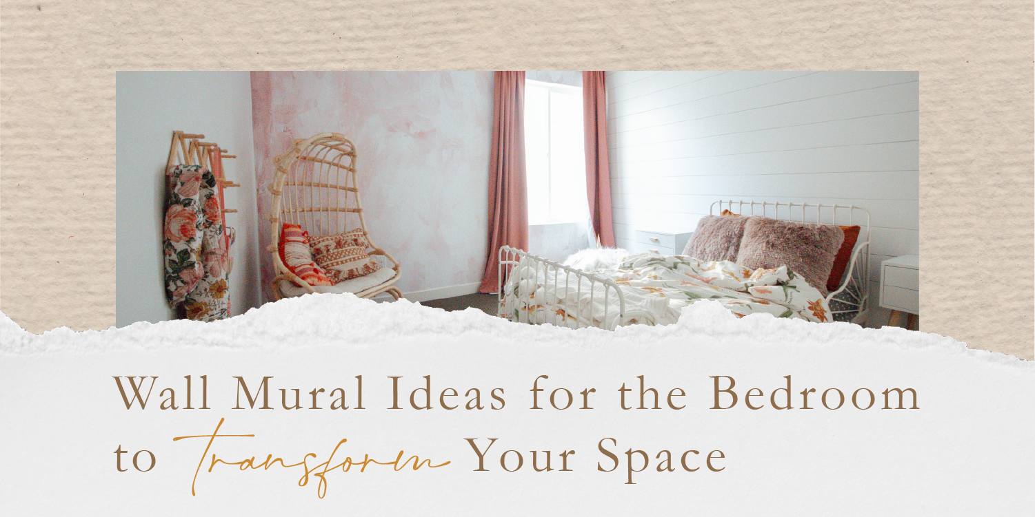 Wall mural ideas for bedroom