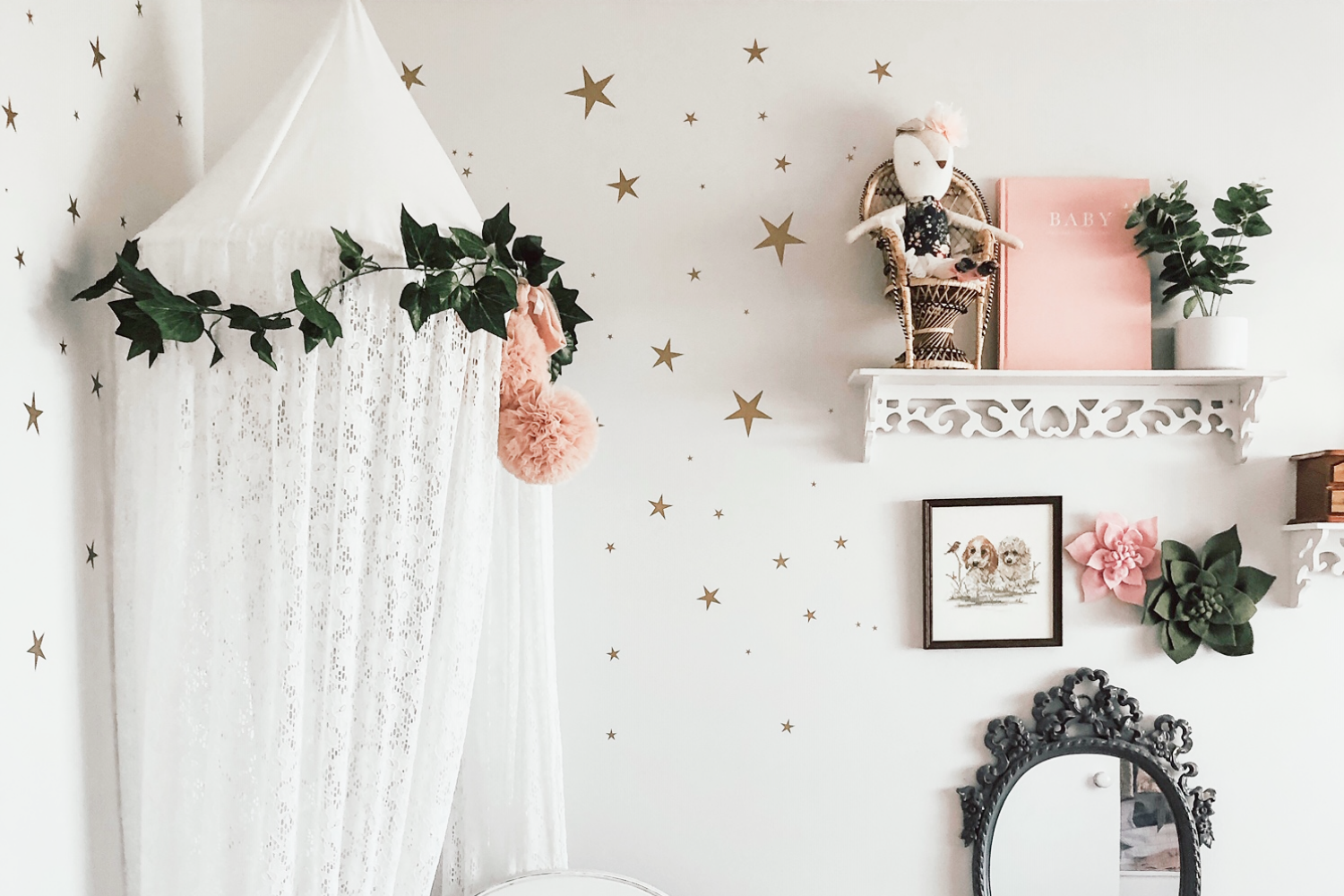 magical nursery wall decor ideas