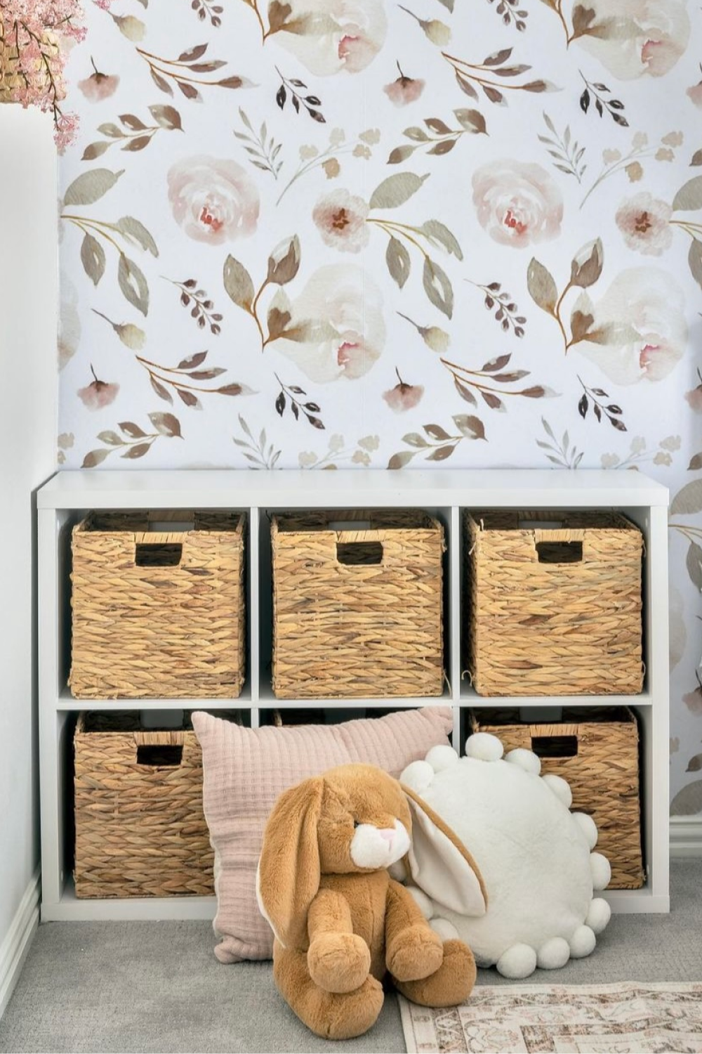 cubby storage baskets for girls room