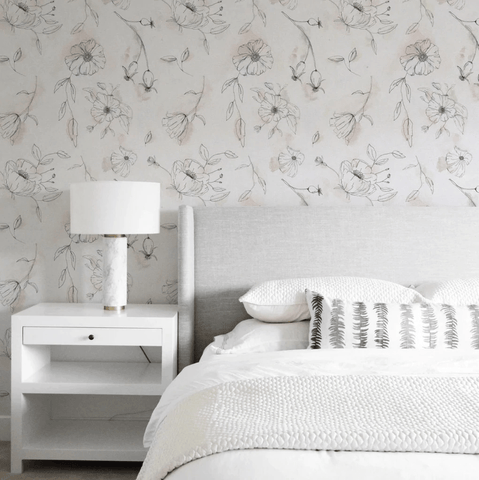 Small Space Feel Larger with Wallpaper