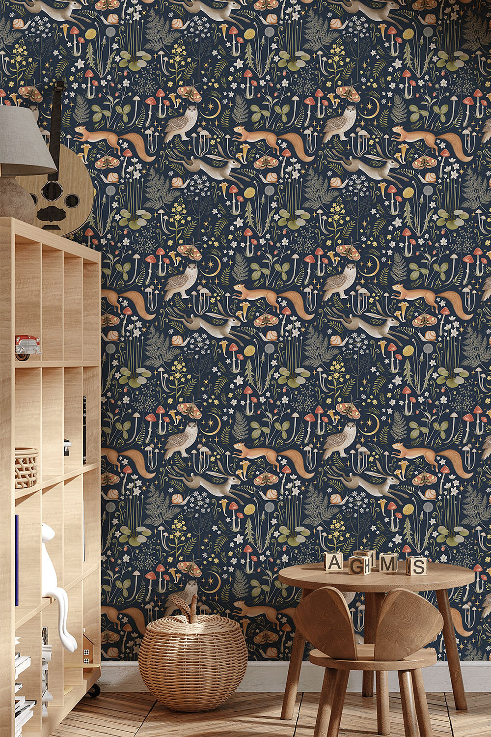 kids playroom herbology wallpaper animal wallpaper