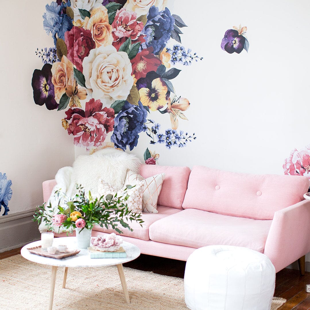 Vintage Floral Wall Decals | Urbanwalls