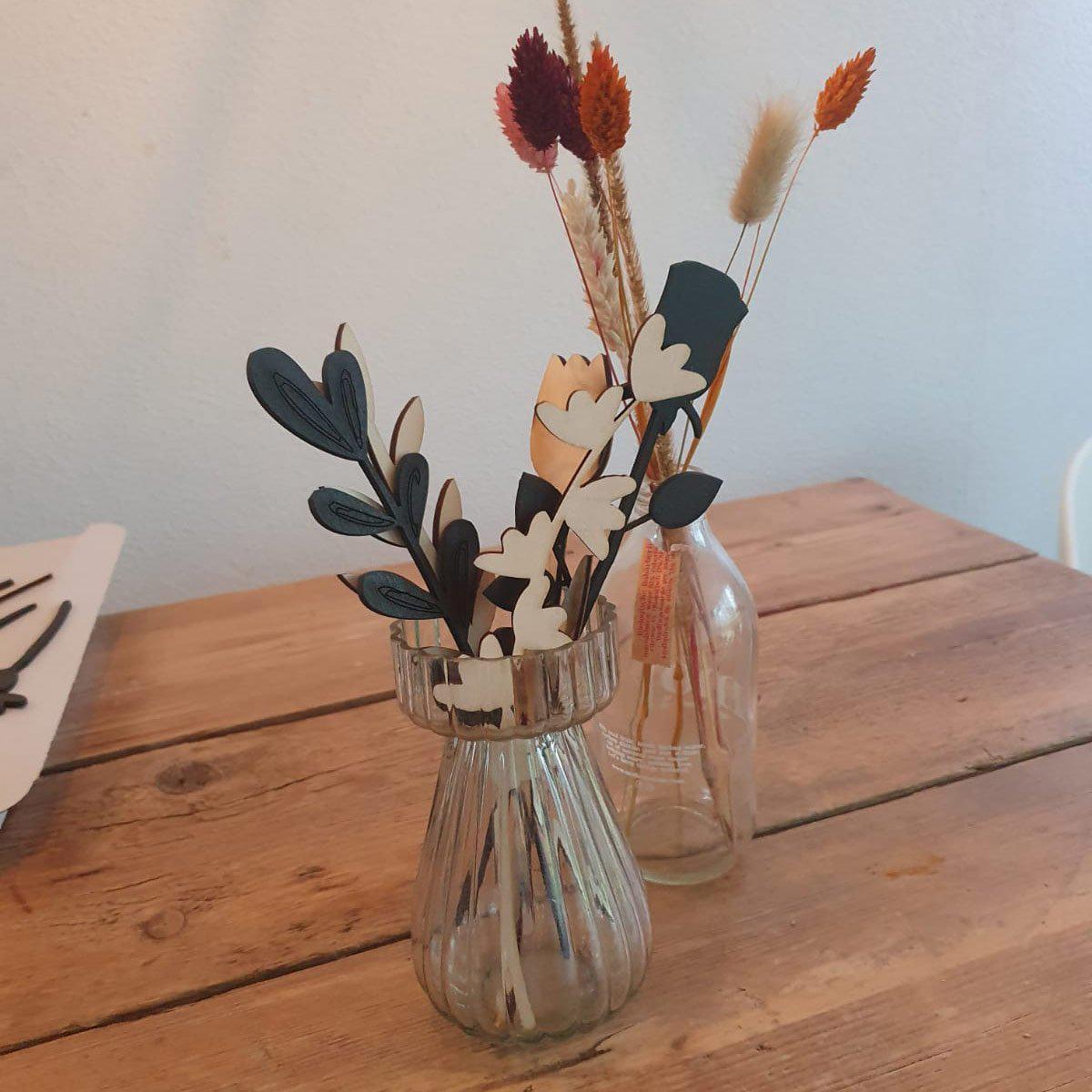 Bestaan Integraal Moederland Houten boeketje bloemen – WoodWideCities