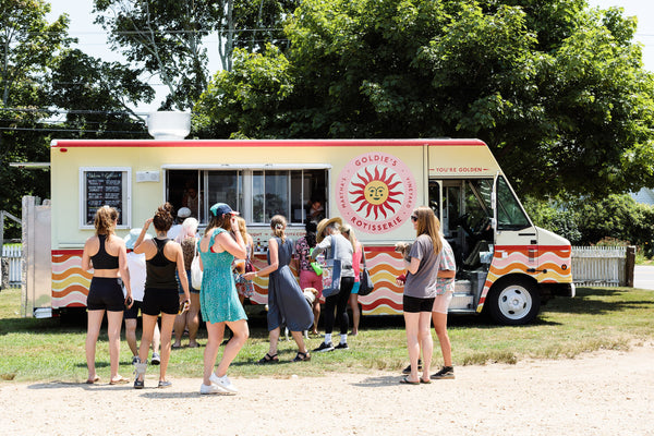 Goldie's Rotisserie Food Truck in Martha's Vineyard