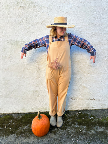 Sustainable Halloween Costumes Cute Scarecrow