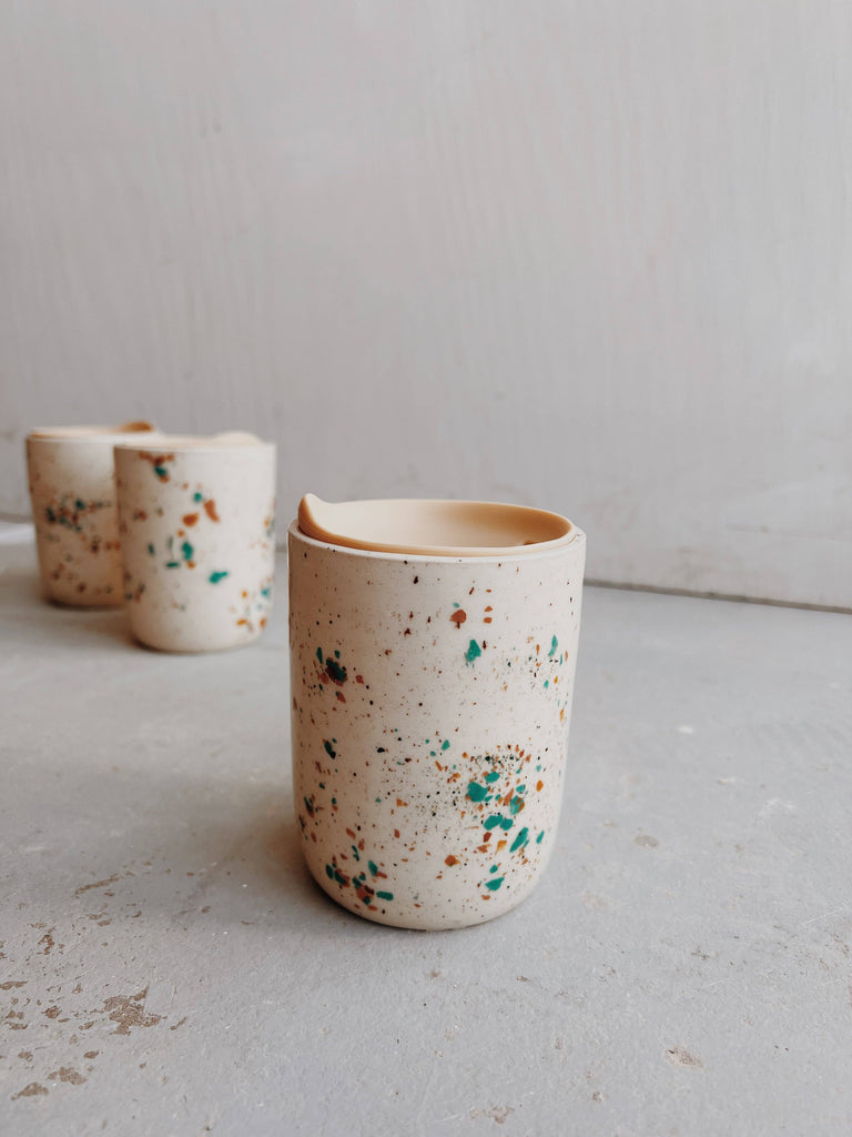 Knotwork LA — Tall Garden Mugs - Brown Clay