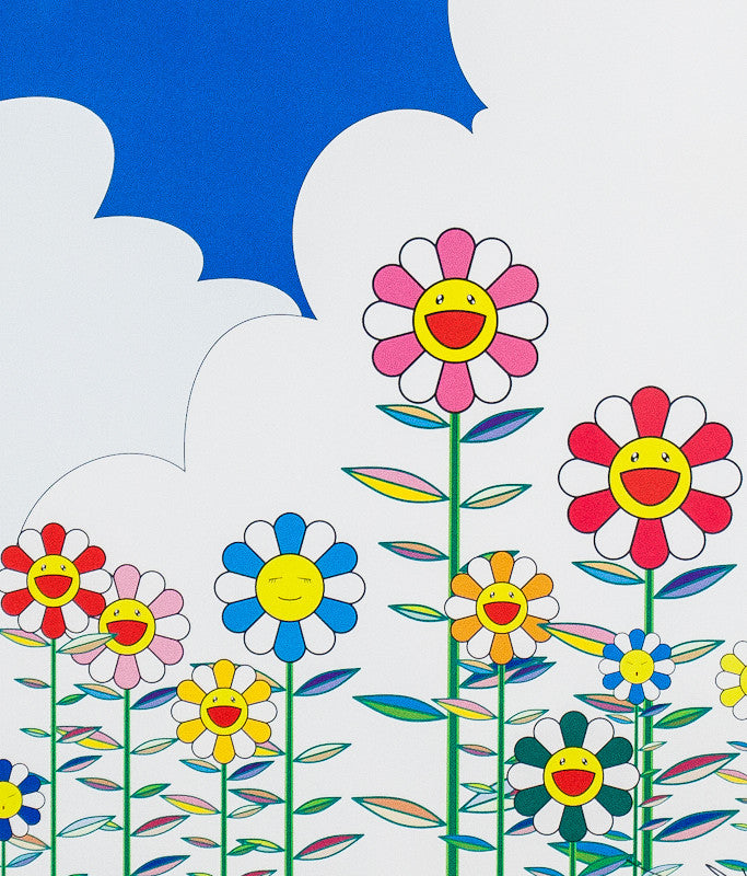 Murakami Flowers 2 Lithograph Caviar20