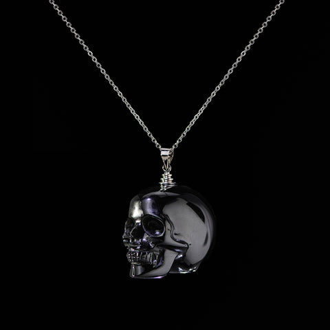 The Protective Black Obsidian Healing Crystal Skull