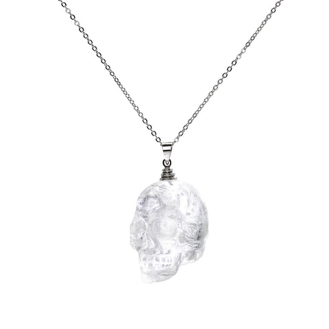 The Powerful Clear Quartz Healing Crystal Skull From The Rishis Are Back Collection