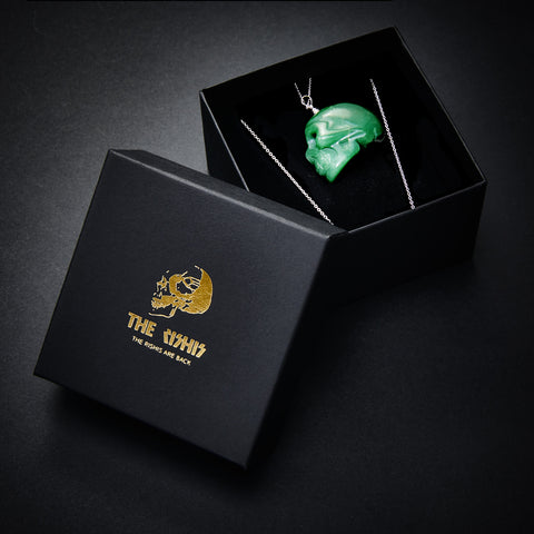 Green Aventurine Crystal Skull from The Rishis Are Back Collection