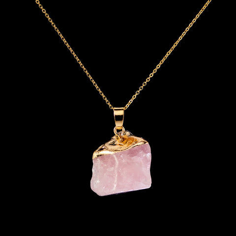 Raw Rose Quartz Crystal from The Rishis Are Back Collection