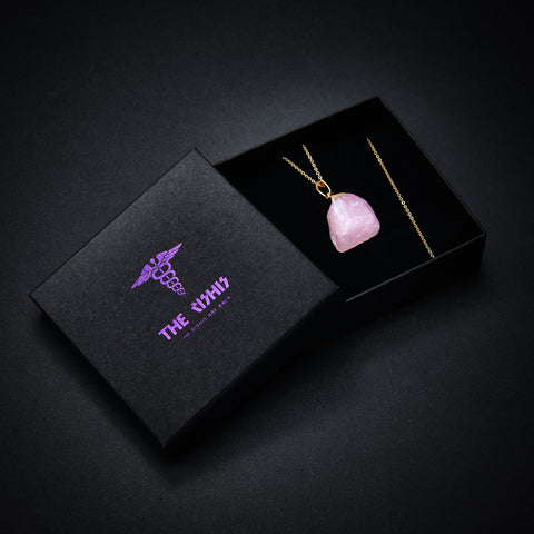 Raw Rose Quartz Crystal from The Rishis Are Back Collection