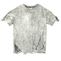 Authentic Distressed Cut Out Vintage Wash T-Shirts