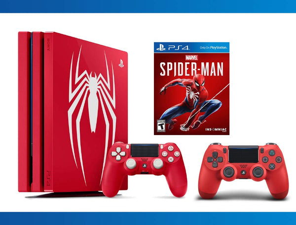 PlayStation 4 Pro 1TB Limited Edition Console - Marvel's Spider-Man + –  PANAMAPLAZA