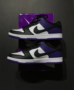 dunk low pro court purple