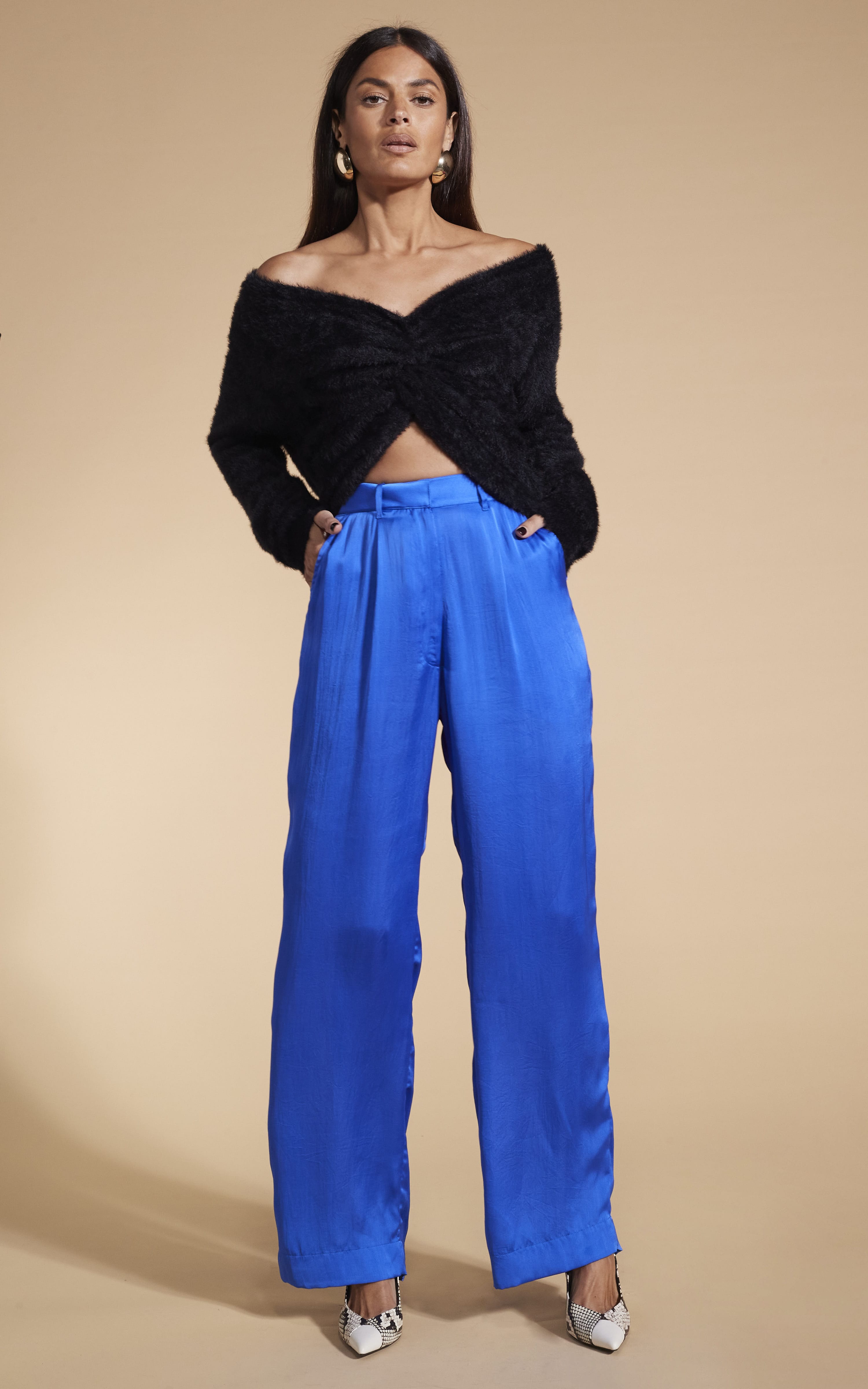 Cassia Trouser In Blue