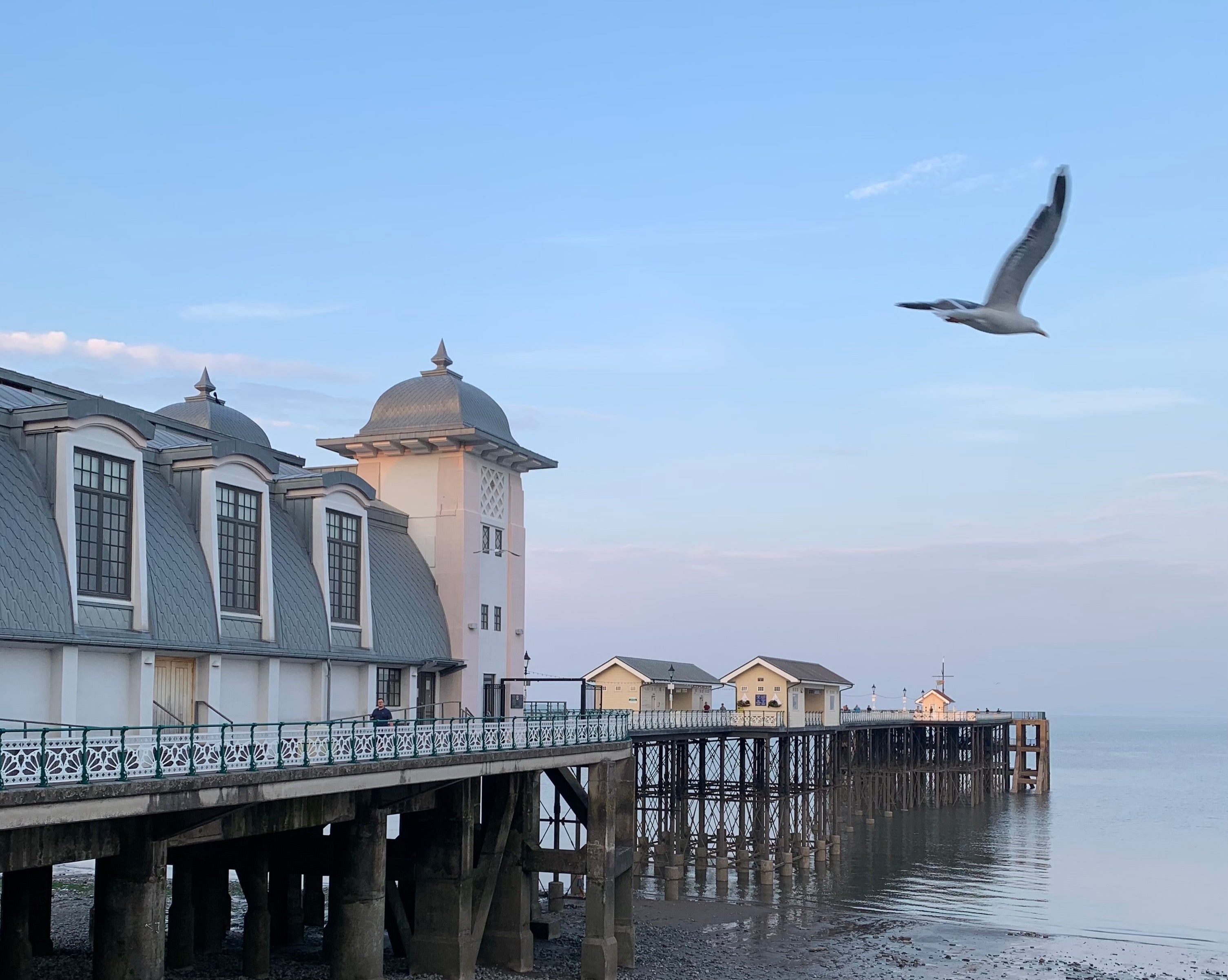 pier at Penarth Esplanade, Cardiff