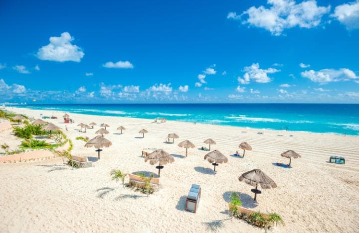 Cancun beach, Mexico