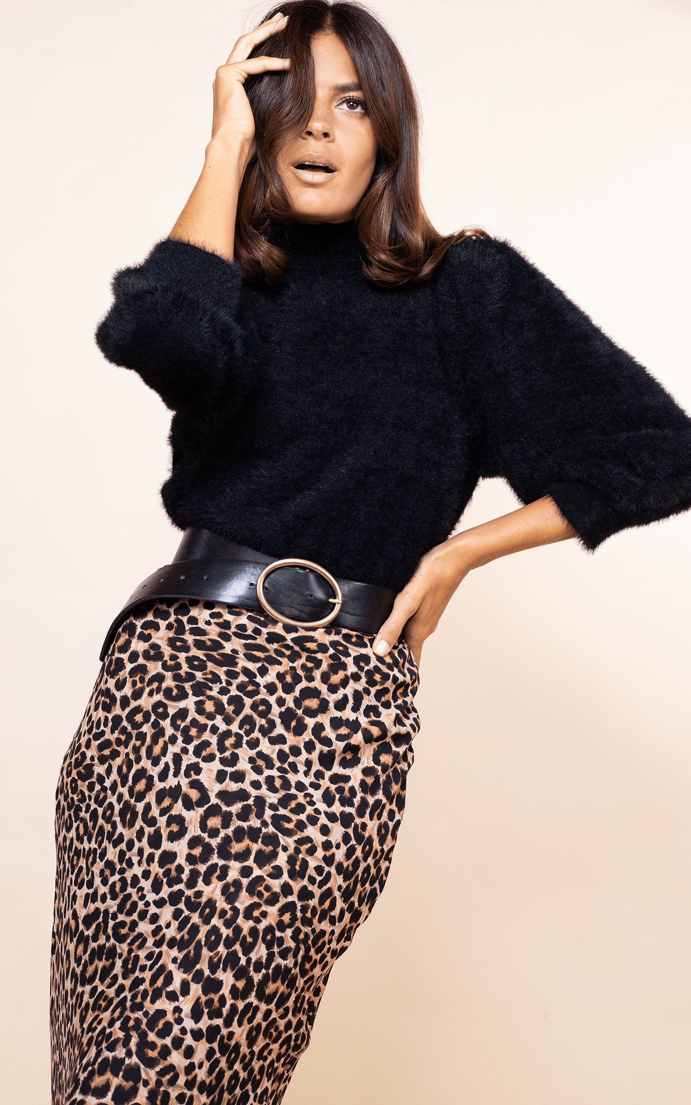 Sophie Skirt in Rich Leopard | Dancing Leopard
