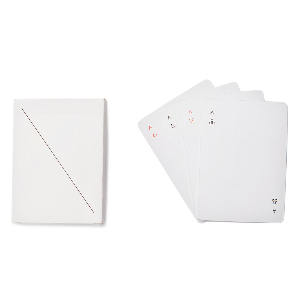 Plain Blank Playing Cards Deck