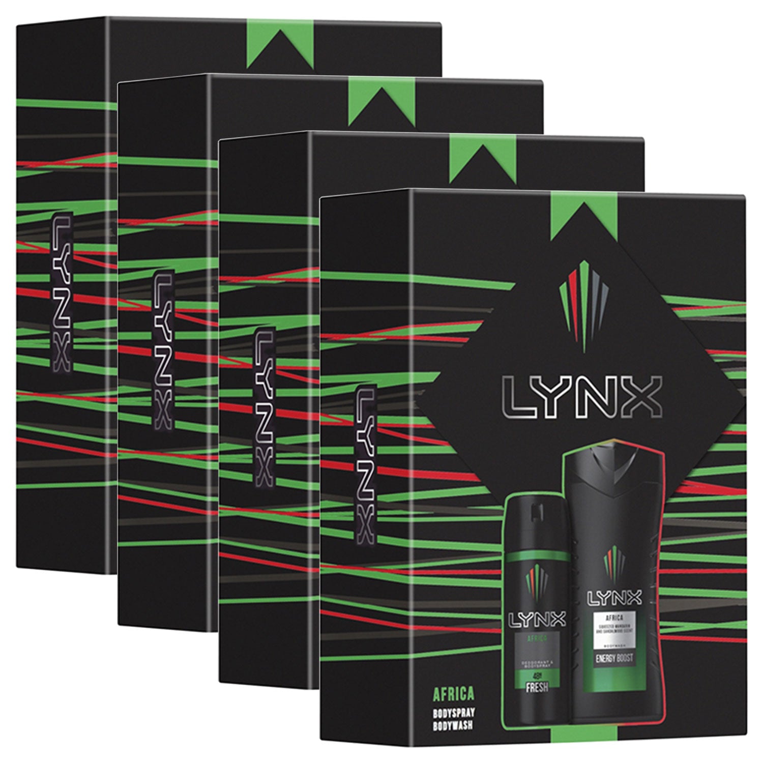 lynx africa duo gift pack