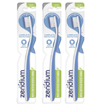 Load image into Gallery viewer, 3pk of Zendium Gentle &amp; Effective Clean Extra Soft Bristles Toothbrush