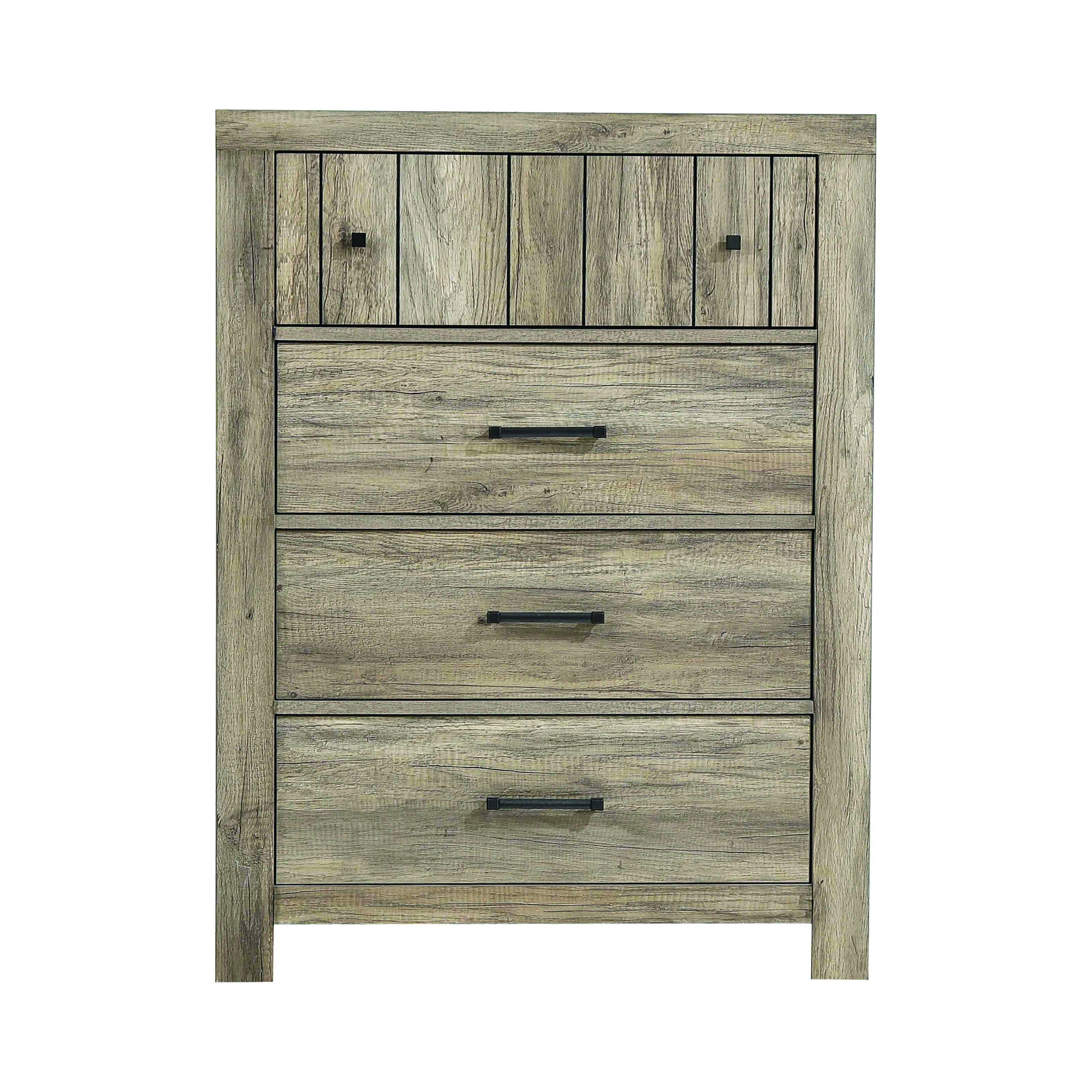 Adelaide 4 Drawer Chest Rustic Oak 223105 Ebuystt