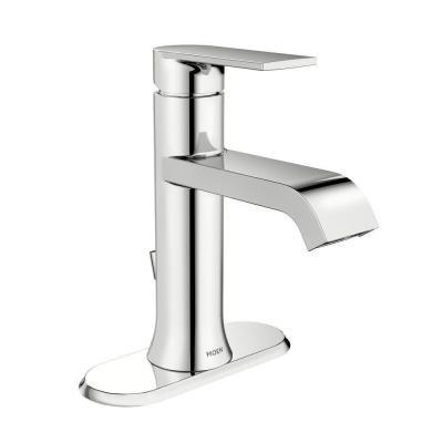 Moen Genta Single Hole Single Handle Bathroom Faucet In Chrome